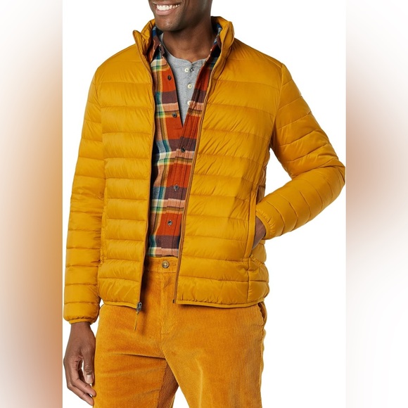 Amazon Essentials NWOT Men's Packable Lightweight Water-Resistant Puffer Jacket - Picture 2 of 16